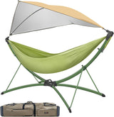 Aluminum Outdoor Chair with Storage Adjustable Green
