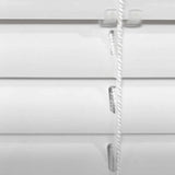 Cordless 1' Light Filtering Vinyl Mini Blinds, White, 31' x 60'