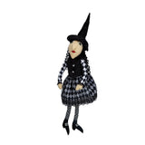 21" Halloween Sitting Witch Decor