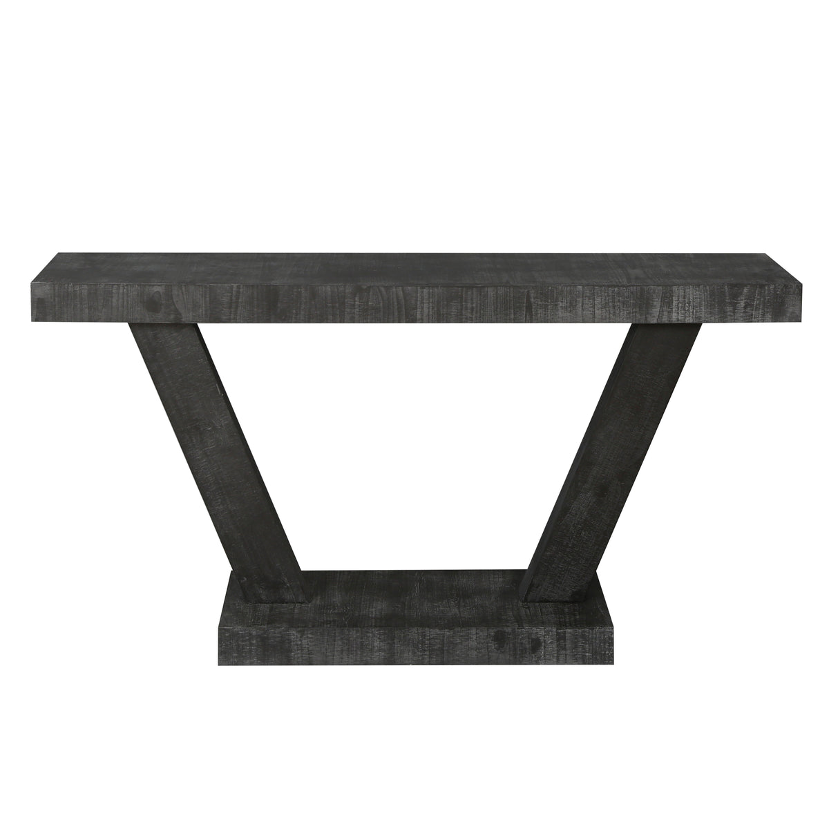 Engineered Wood Coffee Table Antique Black