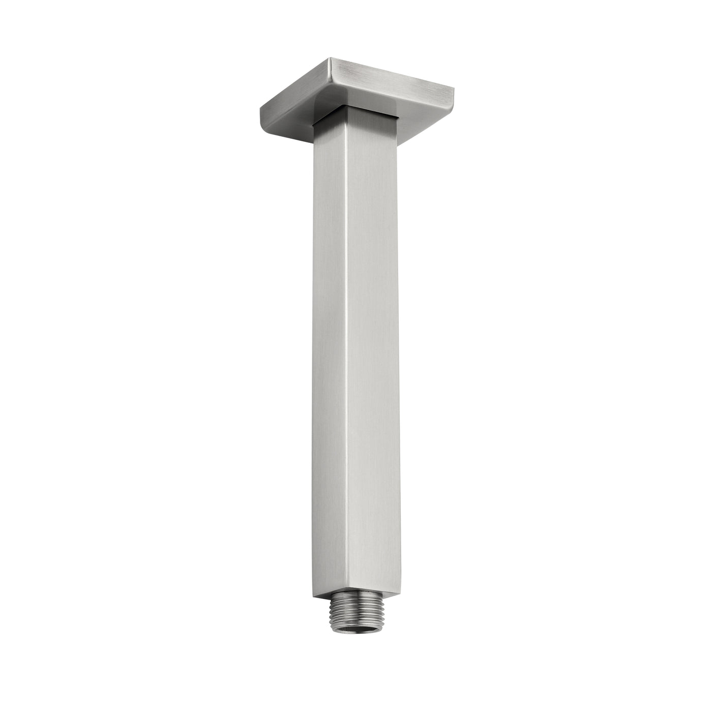 1/2 NPT Shower Arm with Flange, Ceiling Mounted Rain Head