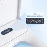 Smart Bidet Toilet Seat with Side Knob Adjustable Heated Seat