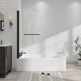 31"-32" W x 55" H Frameless Pivot Shower Door Tempered Glass