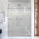 44"-48"W*76" H Frameless Single Sliding Shower Door