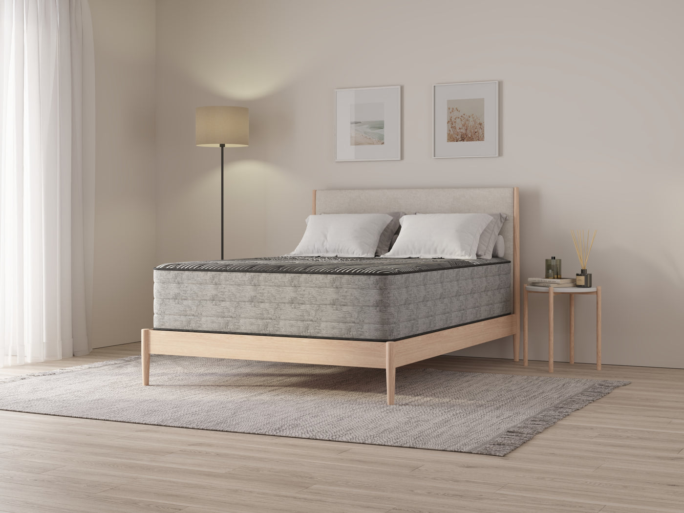 Twin XL Pure Ice Plush Quilted Mattress 14
