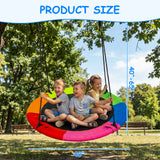 YC saucer swing 40" -Rainbow