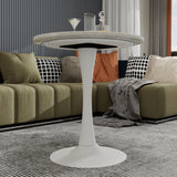 Metal Dining Table White