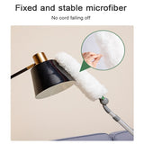 Duster - Long Handle Microfiber - White - With Extension Bar