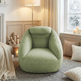 Inflatable Ergonomic Couch - Olive Green - Electric Pump Included