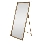 Full Length Mirror with Stand, 70.1"x31.9" Floor Standing Large Dressing Mirror