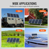 Solar Panel Mounting Brackets Adjustable 30-60 Degree 4 Panel Steel