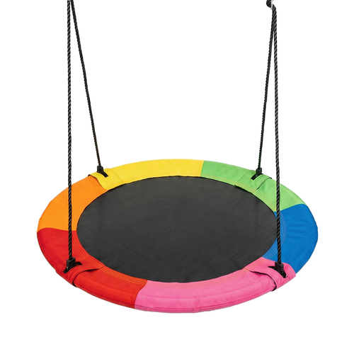 YC saucer swing 40" -Rainbow