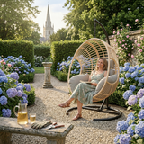 Metal Outdoor Chair Natural