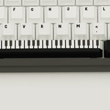 Classic Piano Design Keycaps and Mechanical Keyboard