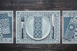 Alhambra Turquoise Placemats Pack of 24