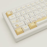 Cute Hamster Design Keycaps and Mechanical Keyboard