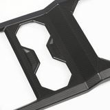 Real Carbon Fiber Front Drain Cup Panel for Cybertruck Glossy Matte
