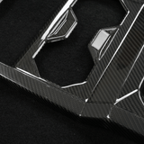 Real Carbon Fiber Front Drain Cup Panel for Cybertruck Glossy Matte
