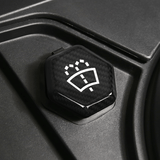 Real Carbon Fiber Glass Water Cover for Cybertruck