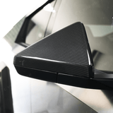 Real Carbon Fiber Side Mirror Cover Glossy Dry Carbon for Cybertruck