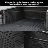 Trunk Bed Inner Side Molle Panels Rack System for Cybertruck