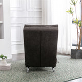 Linen Recliner Dark Gray