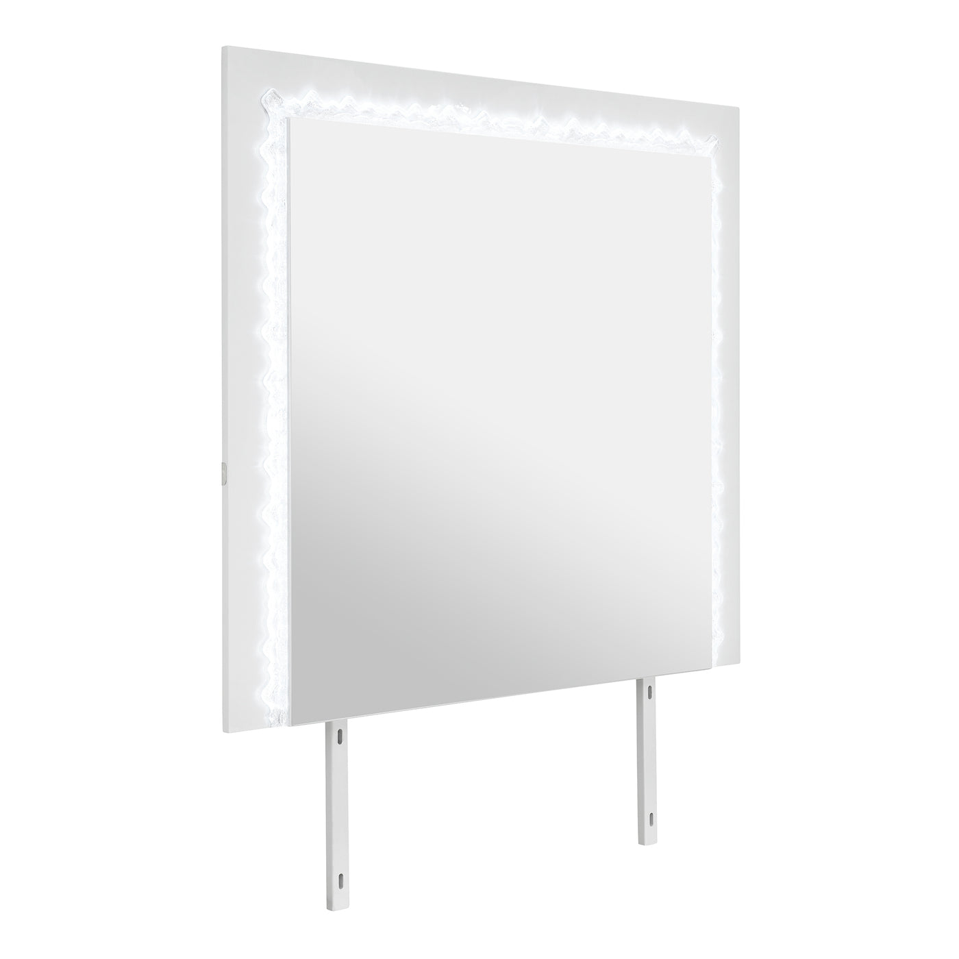 Silver LED Mirror
