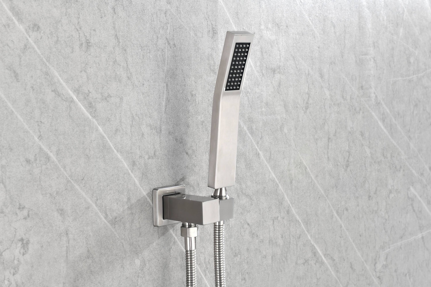 Handheld Shower Head with 59" Hose and Bracket