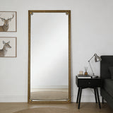 Full Length Mirror with Stand, 70.1"x31.9" Floor Standing Large Dressing Mirror