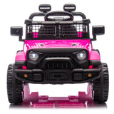 24V Kids Ride on Car W/Parents Control,Four-wheel suspension,2WD,Power display,B