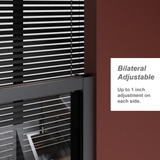 56-60.in W x 72.in H Pivot Shower Door
