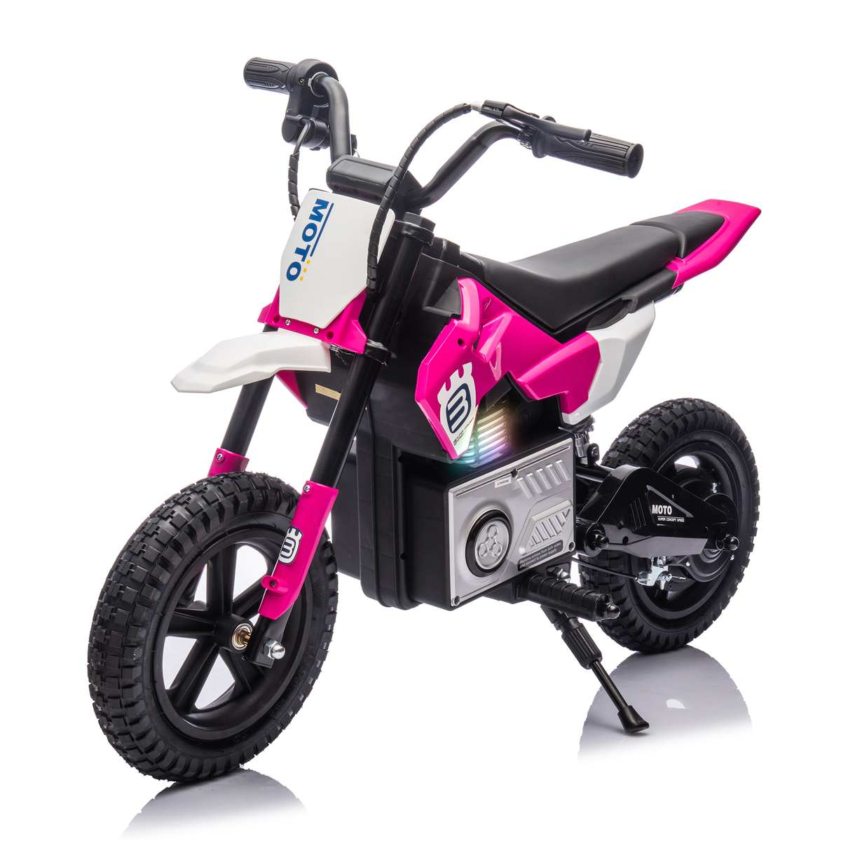 24V Kids Ride On Electric Toy Motocross Motorcycle,200W High Speed Hub Motor,Rea