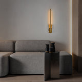 LED Rechargeable Wall Sconces Remote Control Dimmable Brass
