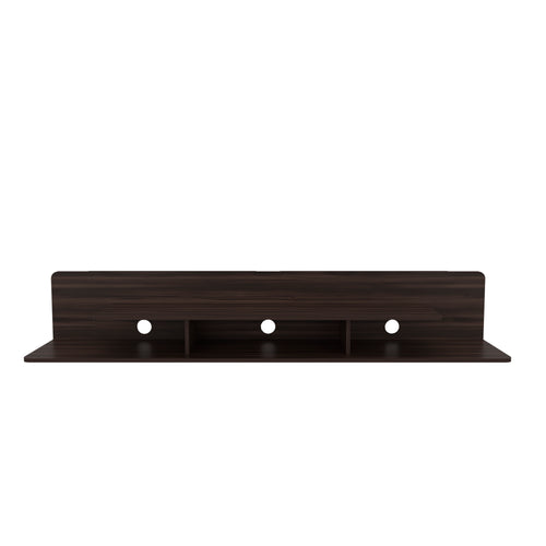 Marquis Floating TV Stand with Open Shelves Modern Media Console