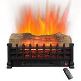 20" Electric Fireplace Insert with 3D Log Heater