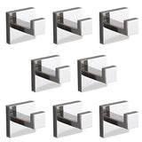 8 Pack Stainless Steel Wall Mount Towel Hooks