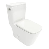 Modern White Ceramic One Piece Toilet Soft Close Seat