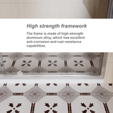 56-60.in W x 72.in H Pivot Shower Door