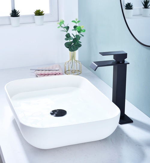 Waterfall Single Handle Bathroom Vanity Sink Faucet