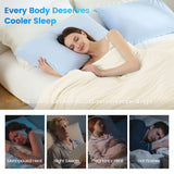 Cooling Comforter 60x90" - Nylon-Spandex, Ivory, Wave Quilting