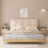 Engineered Wood Nightstand Oak