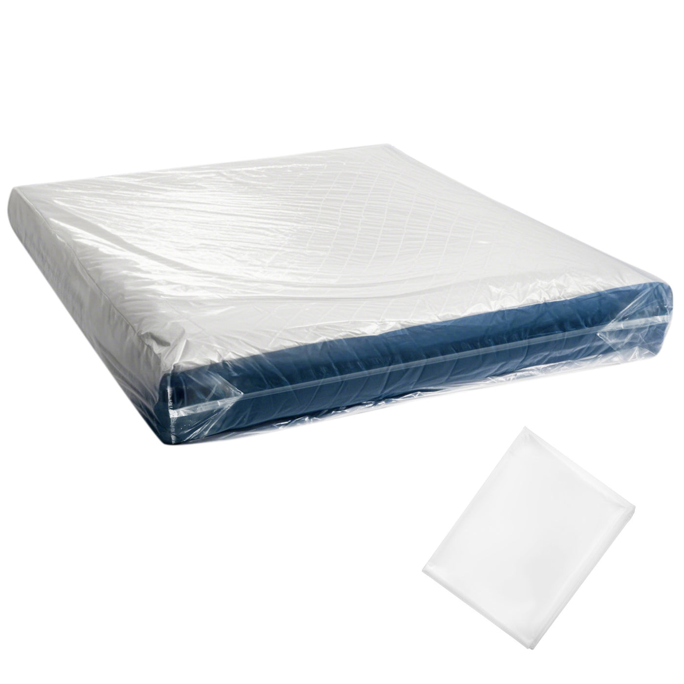 Queen Plastic Mattress Bag 2 Pack Moving Storage Cover 2 Mil