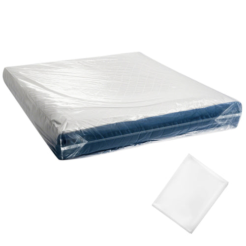 Queen Plastic Mattress Bag 2 Pack Moving Storage Cover 2 Mil