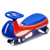 12V Kids ride on Electric Wiggle Car W/2-in-1 Smart Design,Controllable LED Ligh