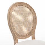 Set of 2 Solid Wood Dining Chair Beige