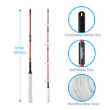 Twist Mop - Self-Bending Handle - Microfiber - Wet & Dry - 57.5"