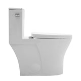 Elongated Toilet, 1.28 GPF, ADA Chair Height, 12" Rough-In, High Efficiency