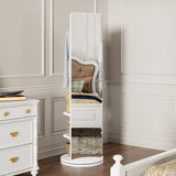 360° Rotating 66"x17.8" Multifunctional Full Length Mirror