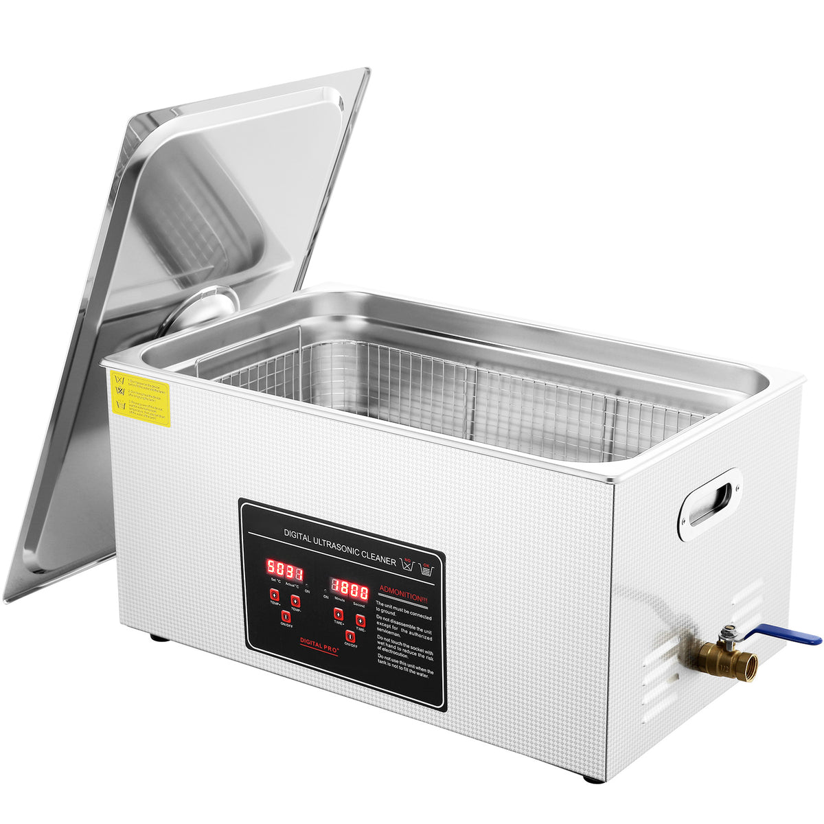 Ultrasonic Cleaner with Digital Timer & Heater