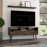 Oslo TV Stand for TVs up to 51" - Dark Walnut